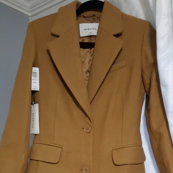 Aritzia Davenport Coat Camel XXS - Picture 4 of 5